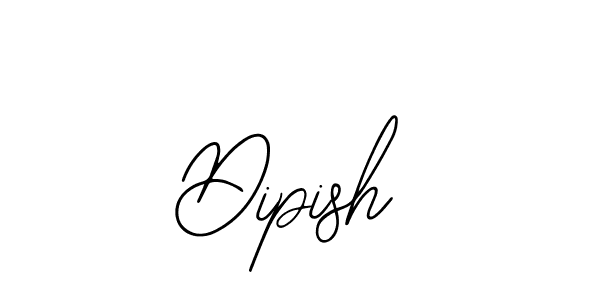 How to make Dipish name signature. Use Bearetta-2O07w style for creating short signs online. This is the latest handwritten sign. Dipish signature style 12 images and pictures png