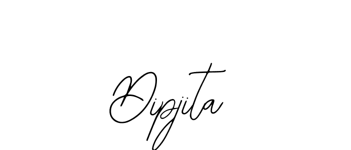 You should practise on your own different ways (Bearetta-2O07w) to write your name (Dipjita) in signature. don't let someone else do it for you. Dipjita signature style 12 images and pictures png