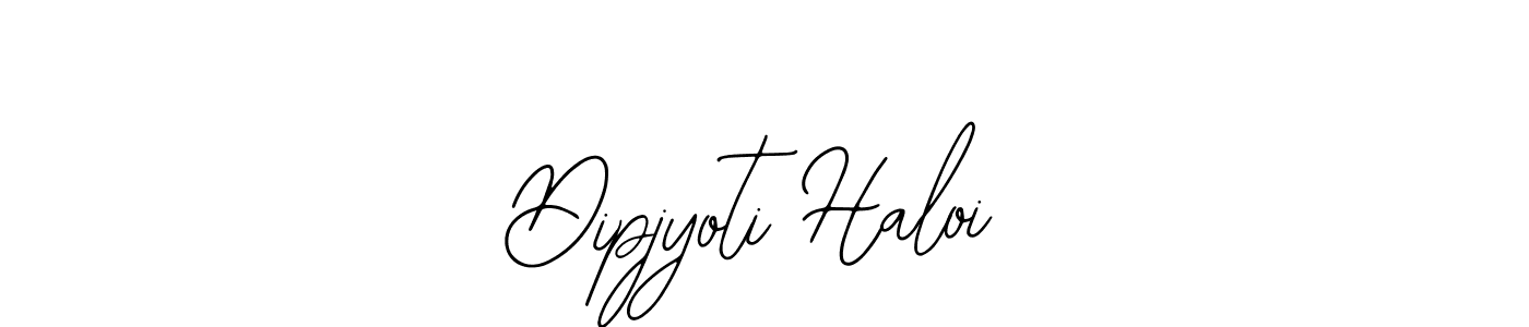 Use a signature maker to create a handwritten signature online. With this signature software, you can design (Bearetta-2O07w) your own signature for name Dipjyoti Haloi. Dipjyoti Haloi signature style 12 images and pictures png