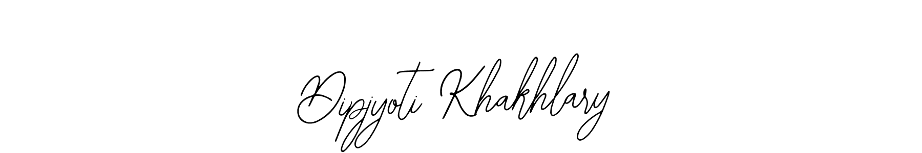 How to Draw Dipjyoti Khakhlary signature style? Bearetta-2O07w is a latest design signature styles for name Dipjyoti Khakhlary. Dipjyoti Khakhlary signature style 12 images and pictures png