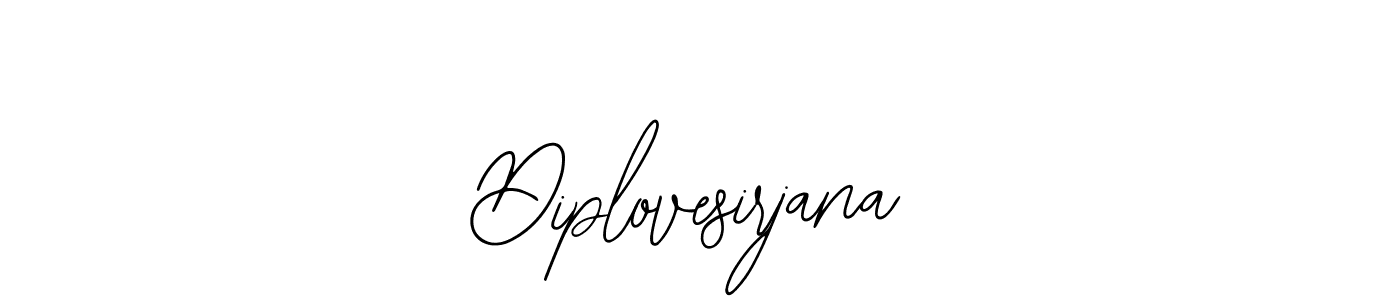 Diplovesirjana stylish signature style. Best Handwritten Sign (Bearetta-2O07w) for my name. Handwritten Signature Collection Ideas for my name Diplovesirjana. Diplovesirjana signature style 12 images and pictures png