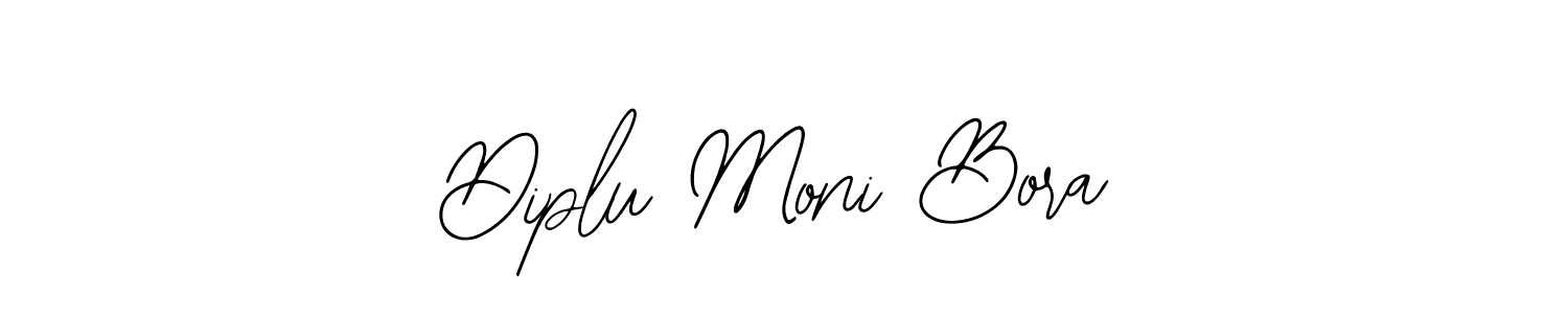 if you are searching for the best signature style for your name Diplu Moni Bora. so please give up your signature search. here we have designed multiple signature styles  using Bearetta-2O07w. Diplu Moni Bora signature style 12 images and pictures png