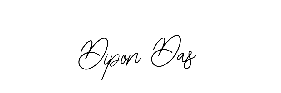 Also we have Dipon Das name is the best signature style. Create professional handwritten signature collection using Bearetta-2O07w autograph style. Dipon Das signature style 12 images and pictures png