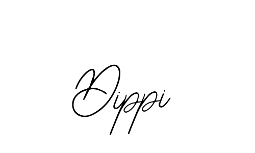 The best way (Bearetta-2O07w) to make a short signature is to pick only two or three words in your name. The name Dippi include a total of six letters. For converting this name. Dippi signature style 12 images and pictures png