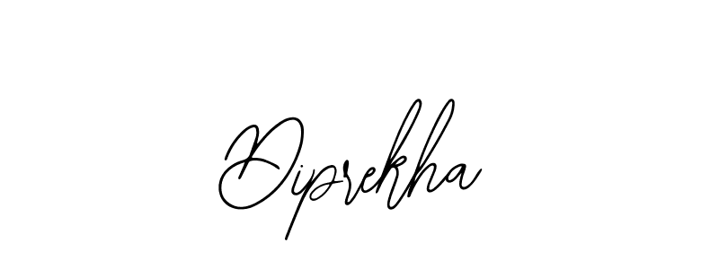 The best way (Bearetta-2O07w) to make a short signature is to pick only two or three words in your name. The name Diprekha include a total of six letters. For converting this name. Diprekha signature style 12 images and pictures png