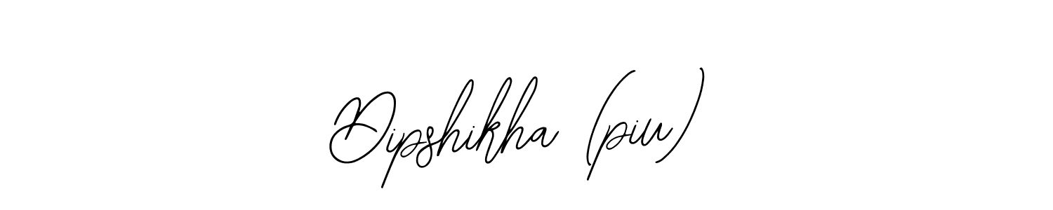 Make a short Dipshikha (piu) signature style. Manage your documents anywhere anytime using Bearetta-2O07w. Create and add eSignatures, submit forms, share and send files easily. Dipshikha (piu) signature style 12 images and pictures png