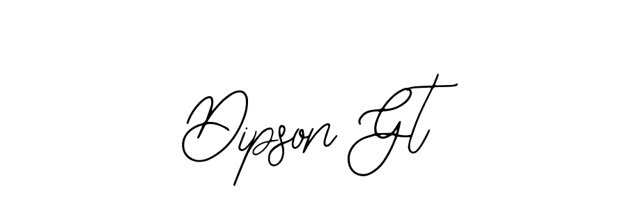 Design your own signature with our free online signature maker. With this signature software, you can create a handwritten (Bearetta-2O07w) signature for name Dipson Gt. Dipson Gt signature style 12 images and pictures png
