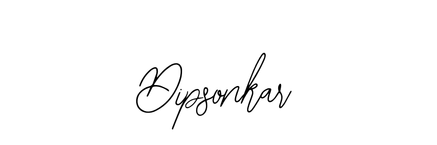Design your own signature with our free online signature maker. With this signature software, you can create a handwritten (Bearetta-2O07w) signature for name Dipsonkar. Dipsonkar signature style 12 images and pictures png