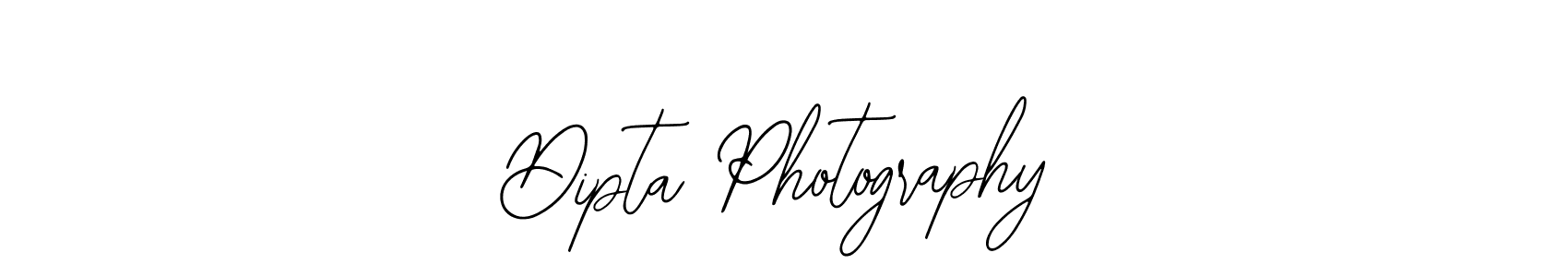 How to make Dipta Photography name signature. Use Bearetta-2O07w style for creating short signs online. This is the latest handwritten sign. Dipta Photography signature style 12 images and pictures png