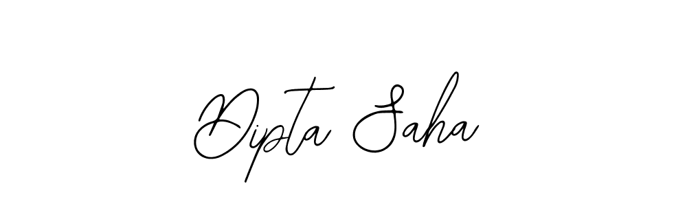 Use a signature maker to create a handwritten signature online. With this signature software, you can design (Bearetta-2O07w) your own signature for name Dipta Saha. Dipta Saha signature style 12 images and pictures png