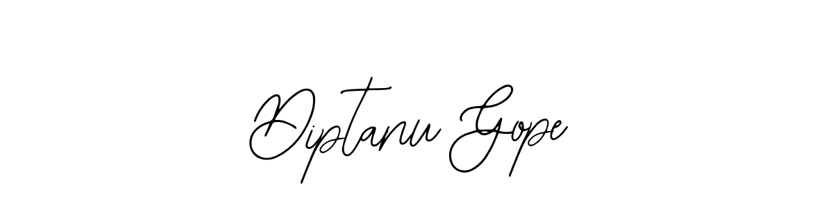 How to make Diptanu Gope name signature. Use Bearetta-2O07w style for creating short signs online. This is the latest handwritten sign. Diptanu Gope signature style 12 images and pictures png