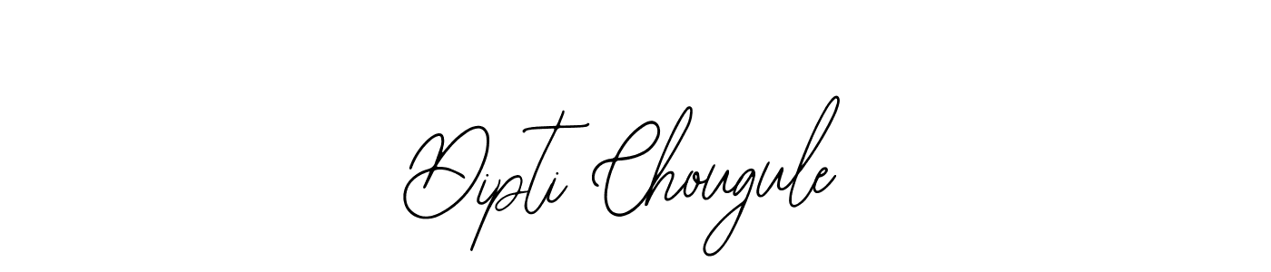 How to make Dipti Chougule name signature. Use Bearetta-2O07w style for creating short signs online. This is the latest handwritten sign. Dipti Chougule signature style 12 images and pictures png