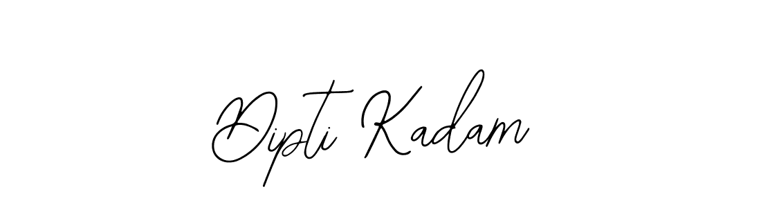 Design your own signature with our free online signature maker. With this signature software, you can create a handwritten (Bearetta-2O07w) signature for name Dipti Kadam. Dipti Kadam signature style 12 images and pictures png