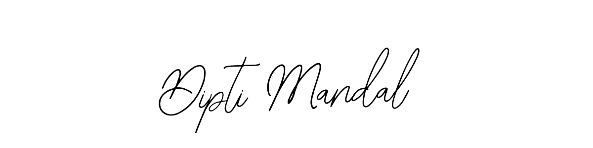 You should practise on your own different ways (Bearetta-2O07w) to write your name (Dipti Mandal) in signature. don't let someone else do it for you. Dipti Mandal signature style 12 images and pictures png