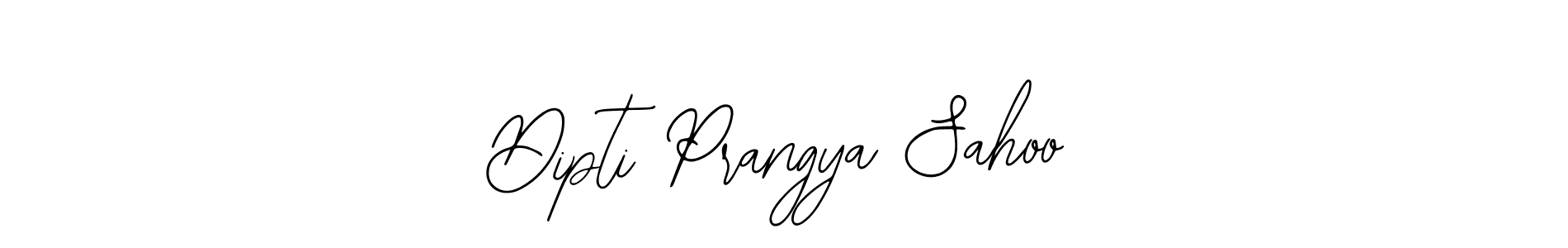 How to make Dipti Prangya Sahoo name signature. Use Bearetta-2O07w style for creating short signs online. This is the latest handwritten sign. Dipti Prangya Sahoo signature style 12 images and pictures png