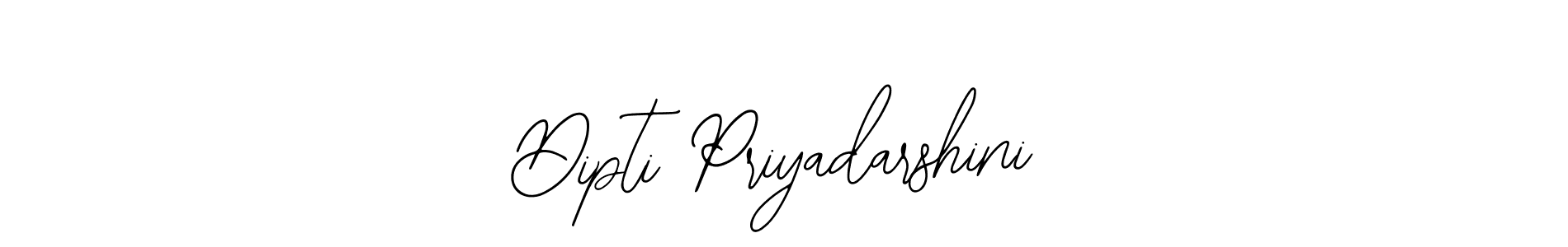 How to make Dipti Priyadarshini name signature. Use Bearetta-2O07w style for creating short signs online. This is the latest handwritten sign. Dipti Priyadarshini signature style 12 images and pictures png
