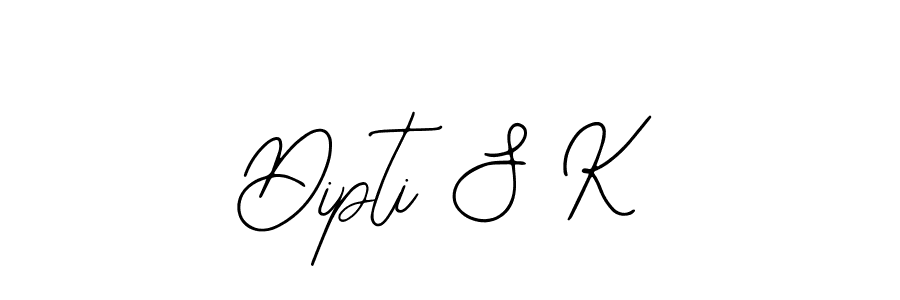 Make a beautiful signature design for name Dipti S K. With this signature (Bearetta-2O07w) style, you can create a handwritten signature for free. Dipti S K signature style 12 images and pictures png