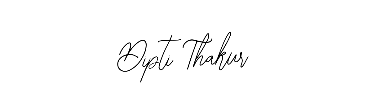 Design your own signature with our free online signature maker. With this signature software, you can create a handwritten (Bearetta-2O07w) signature for name Dipti Thakur. Dipti Thakur signature style 12 images and pictures png
