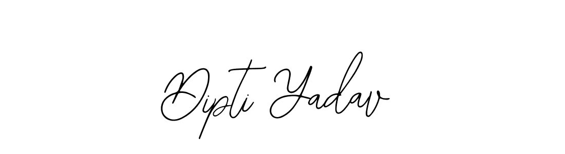 You should practise on your own different ways (Bearetta-2O07w) to write your name (Dipti Yadav) in signature. don't let someone else do it for you. Dipti Yadav signature style 12 images and pictures png