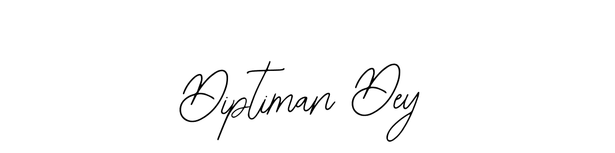 How to make Diptiman Dey name signature. Use Bearetta-2O07w style for creating short signs online. This is the latest handwritten sign. Diptiman Dey signature style 12 images and pictures png