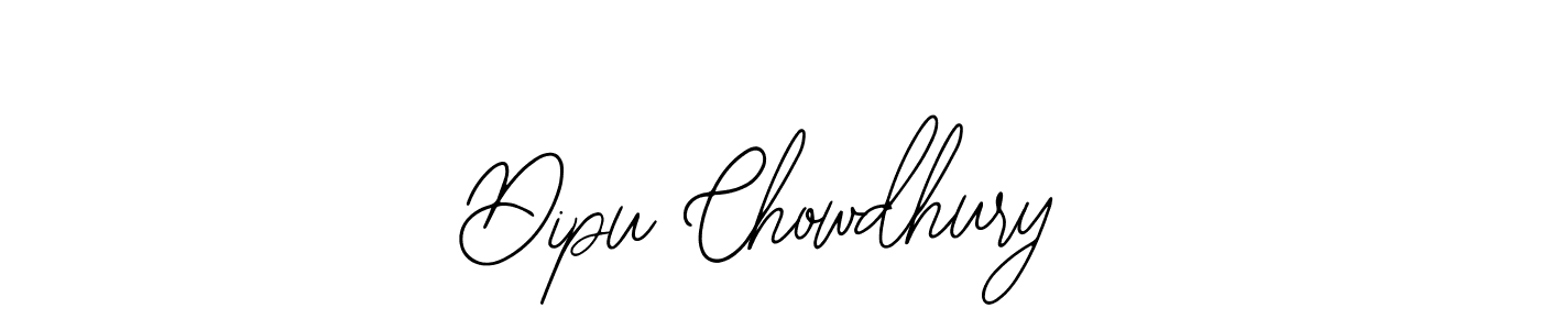 How to make Dipu Chowdhury signature? Bearetta-2O07w is a professional autograph style. Create handwritten signature for Dipu Chowdhury name. Dipu Chowdhury signature style 12 images and pictures png