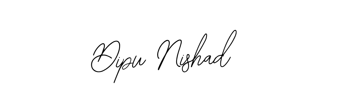 if you are searching for the best signature style for your name Dipu Nishad. so please give up your signature search. here we have designed multiple signature styles  using Bearetta-2O07w. Dipu Nishad signature style 12 images and pictures png