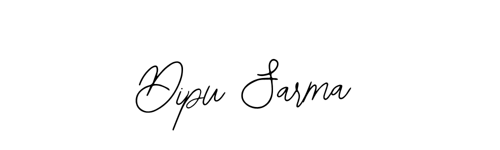 How to make Dipu Sarma signature? Bearetta-2O07w is a professional autograph style. Create handwritten signature for Dipu Sarma name. Dipu Sarma signature style 12 images and pictures png