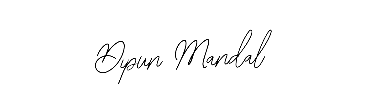 How to make Dipun Mandal signature? Bearetta-2O07w is a professional autograph style. Create handwritten signature for Dipun Mandal name. Dipun Mandal signature style 12 images and pictures png