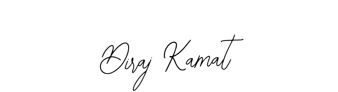 You should practise on your own different ways (Bearetta-2O07w) to write your name (Diraj Kamat) in signature. don't let someone else do it for you. Diraj Kamat signature style 12 images and pictures png