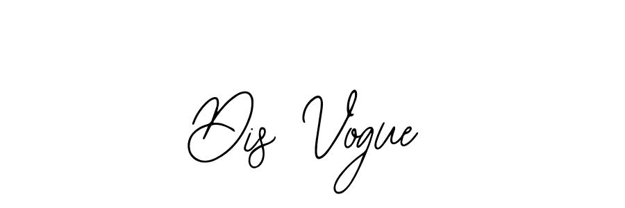 Make a beautiful signature design for name Dis Vogue. With this signature (Bearetta-2O07w) style, you can create a handwritten signature for free. Dis Vogue signature style 12 images and pictures png