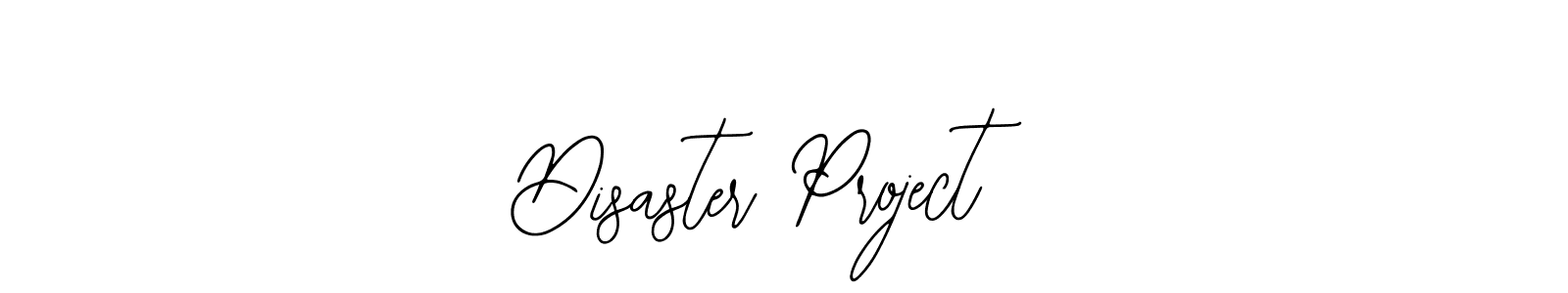 Bearetta-2O07w is a professional signature style that is perfect for those who want to add a touch of class to their signature. It is also a great choice for those who want to make their signature more unique. Get Disaster Project name to fancy signature for free. Disaster Project signature style 12 images and pictures png