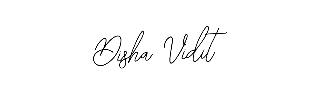 Also You can easily find your signature by using the search form. We will create Disha Vidit name handwritten signature images for you free of cost using Bearetta-2O07w sign style. Disha Vidit signature style 12 images and pictures png