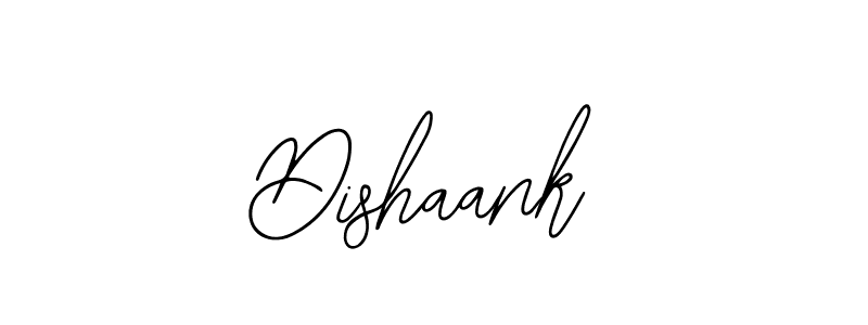 How to make Dishaank signature? Bearetta-2O07w is a professional autograph style. Create handwritten signature for Dishaank name. Dishaank signature style 12 images and pictures png