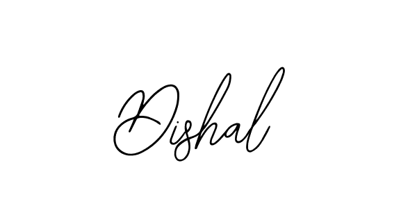 How to make Dishal name signature. Use Bearetta-2O07w style for creating short signs online. This is the latest handwritten sign. Dishal signature style 12 images and pictures png