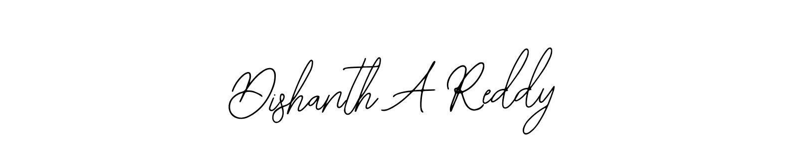 The best way (Bearetta-2O07w) to make a short signature is to pick only two or three words in your name. The name Dishanth A Reddy include a total of six letters. For converting this name. Dishanth A Reddy signature style 12 images and pictures png