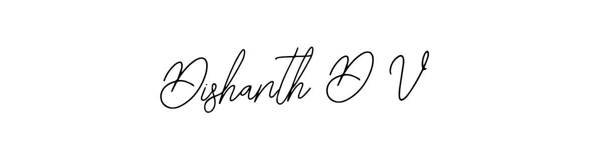 Create a beautiful signature design for name Dishanth D V. With this signature (Bearetta-2O07w) fonts, you can make a handwritten signature for free. Dishanth D V signature style 12 images and pictures png