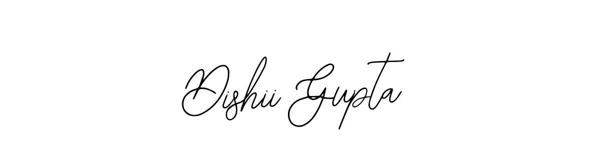 The best way (Bearetta-2O07w) to make a short signature is to pick only two or three words in your name. The name Dishii Gupta include a total of six letters. For converting this name. Dishii Gupta signature style 12 images and pictures png