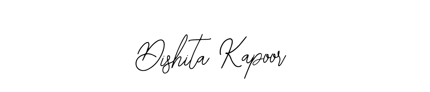 How to Draw Dishita Kapoor signature style? Bearetta-2O07w is a latest design signature styles for name Dishita Kapoor. Dishita Kapoor signature style 12 images and pictures png