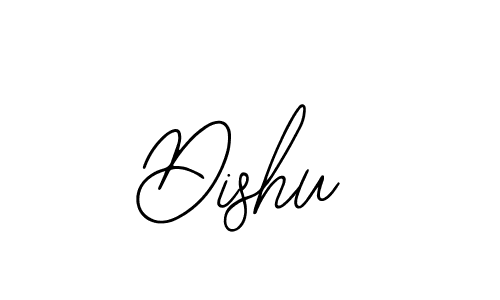 Dishu stylish signature style. Best Handwritten Sign (Bearetta-2O07w) for my name. Handwritten Signature Collection Ideas for my name Dishu. Dishu signature style 12 images and pictures png