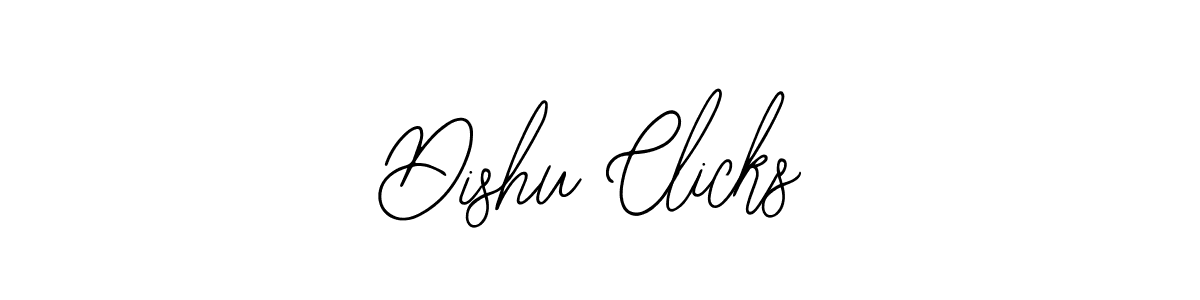 How to make Dishu Clicks signature? Bearetta-2O07w is a professional autograph style. Create handwritten signature for Dishu Clicks name. Dishu Clicks signature style 12 images and pictures png