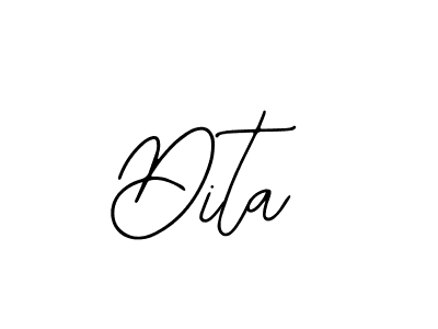 Make a beautiful signature design for name Dita. With this signature (Bearetta-2O07w) style, you can create a handwritten signature for free. Dita signature style 12 images and pictures png