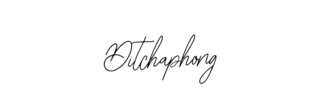 Design your own signature with our free online signature maker. With this signature software, you can create a handwritten (Bearetta-2O07w) signature for name Ditchaphong. Ditchaphong signature style 12 images and pictures png