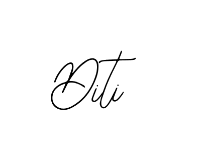 Diti stylish signature style. Best Handwritten Sign (Bearetta-2O07w) for my name. Handwritten Signature Collection Ideas for my name Diti. Diti signature style 12 images and pictures png