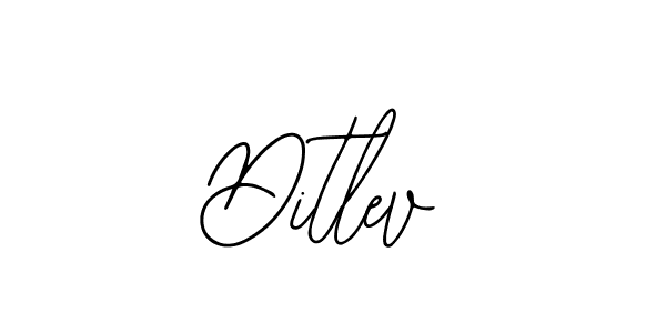 You should practise on your own different ways (Bearetta-2O07w) to write your name (Ditlev) in signature. don't let someone else do it for you. Ditlev signature style 12 images and pictures png