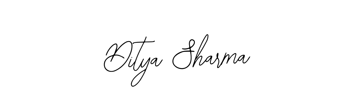 Create a beautiful signature design for name Ditya Sharma. With this signature (Bearetta-2O07w) fonts, you can make a handwritten signature for free. Ditya Sharma signature style 12 images and pictures png