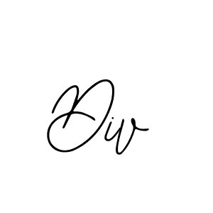 if you are searching for the best signature style for your name Div. so please give up your signature search. here we have designed multiple signature styles  using Bearetta-2O07w. Div signature style 12 images and pictures png