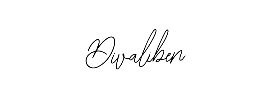 How to make Divaliben signature? Bearetta-2O07w is a professional autograph style. Create handwritten signature for Divaliben name. Divaliben signature style 12 images and pictures png