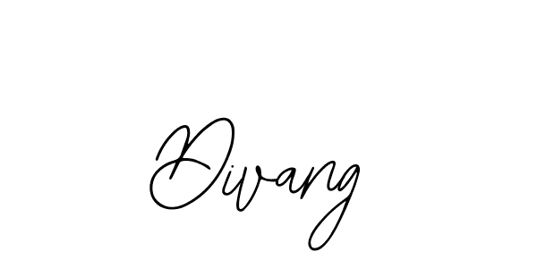Bearetta-2O07w is a professional signature style that is perfect for those who want to add a touch of class to their signature. It is also a great choice for those who want to make their signature more unique. Get Divang name to fancy signature for free. Divang signature style 12 images and pictures png