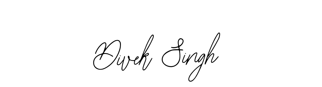 You should practise on your own different ways (Bearetta-2O07w) to write your name (Divek Singh) in signature. don't let someone else do it for you. Divek Singh signature style 12 images and pictures png