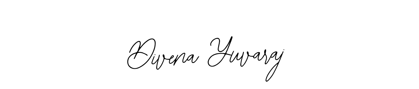The best way (Bearetta-2O07w) to make a short signature is to pick only two or three words in your name. The name Divena Yuvaraj include a total of six letters. For converting this name. Divena Yuvaraj signature style 12 images and pictures png